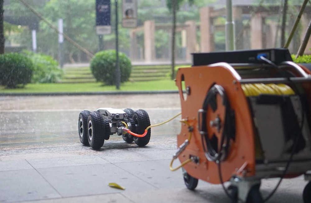 285莲花北苑管道检测机器人