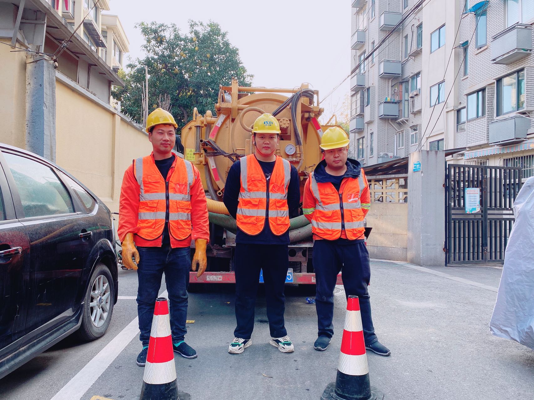 莲花北苑南京某小区管道清淤检测施工