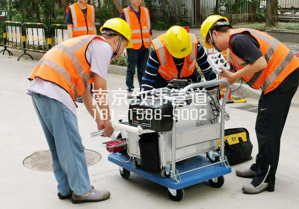 368莲花北苑市政管道检测